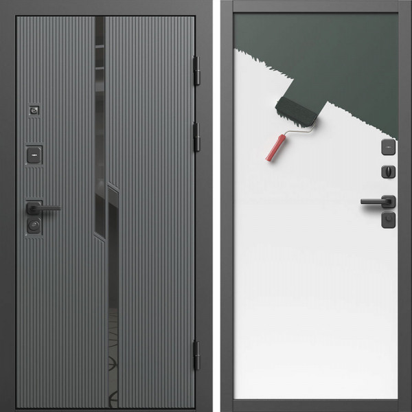 Входная дверь Termo-Door Прайм - Гладкая Панель Под Покраску (грунт)