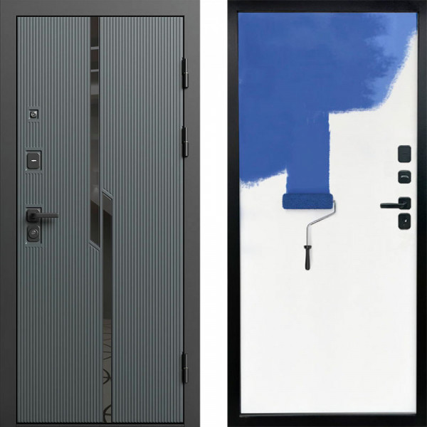 Входная дверь Termo-Door Прайм - Гладкая Панель Под Покраску Под покраску (грунт)