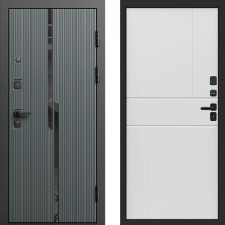 Входная дверь Termo-Door Прайм - Горизонт белый