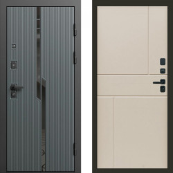 Входная дверь Termo-Door Прайм - Горизонт Слоновая кость