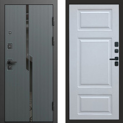 Входная дверь Termo-Door Прайм - Лион Белый софт