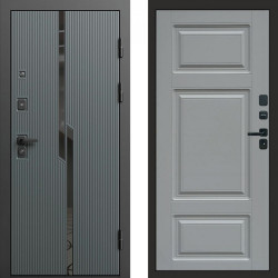 Входная дверь Termo-Door Прайм - Лион Grey софт