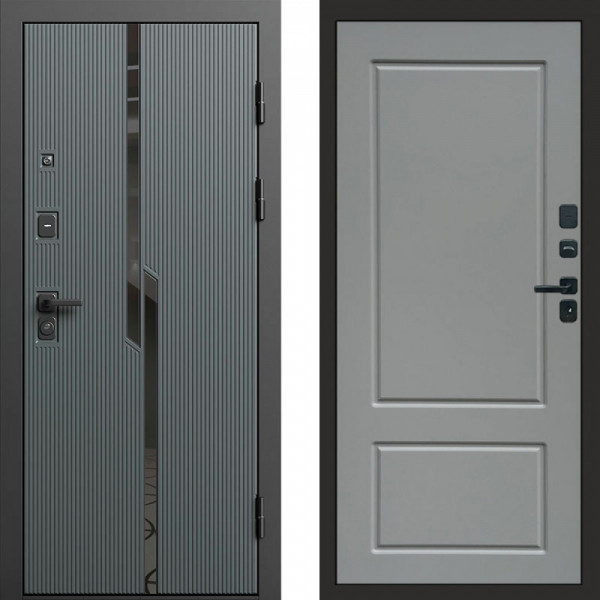Входная дверь Termo-Door Прайм - Марсель Grey софт