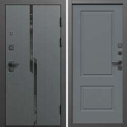 Входная дверь Termo-Door Прайм - Нео Классика Грей Софт