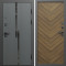 Входная дверь Termo-Door Прайм - Плаза Елочка Орех