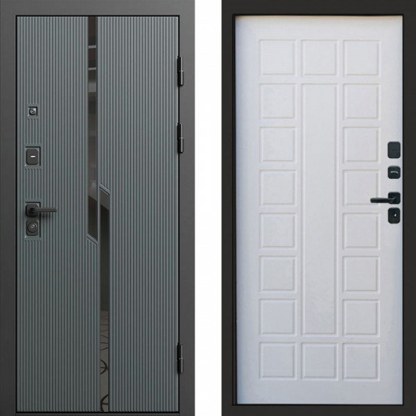 Входная дверь Termo-Door Прайм - Престиж белое дерево