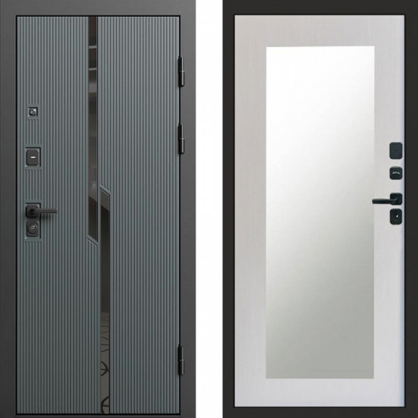 Входная дверь Termo-Door Прайм - Зеркало Триумф лиственница