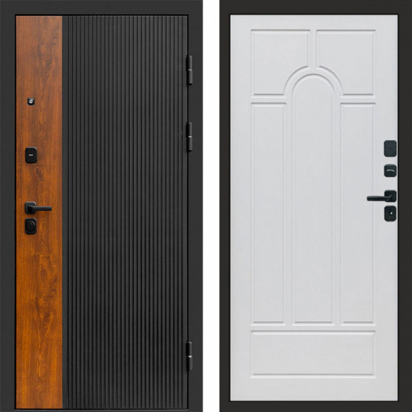 Входная дверь Termo-Door Престиж - Арка белое дерево