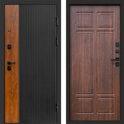 Входная дверь Termo-Door Престиж - Без серии Орех премиум