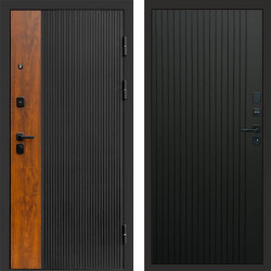 Входная дверь Termo-Door Престиж - Flat Черный кварц