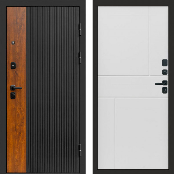 Входная дверь Termo-Door Престиж - Горизонт белый