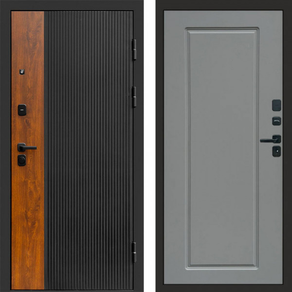 Входная дверь Termo-Door Престиж - Гранд Grey софт