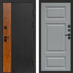 Входная дверь Termo-Door Престиж - Лион Grey софт