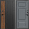Входная дверь Termo-Door Престиж - Лион Grey софт