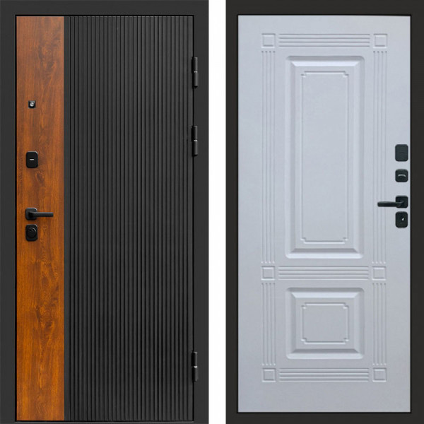 Входная дверь Termo-Door Престиж - Мадрид Белый софт