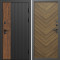 Входная дверь Termo-Door Престиж - Плаза Елочка Орех