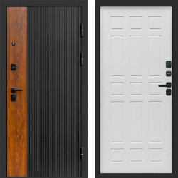 Входная дверь Termo-Door Престиж - Спарта белое дерево