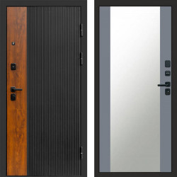 Входная дверь Termo-Door Престиж - Зеркало Grey Софт