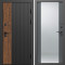 Входная дверь Termo-Door Престиж - Зеркало Grey Софт