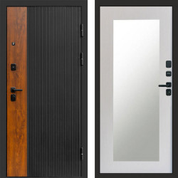 Входная дверь Termo-Door Престиж - Зеркало Триумф лиственница