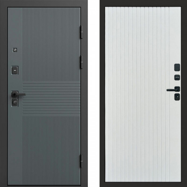 Входная дверь Termo-Door Селект - Flat Белый софт