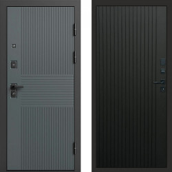 Входная дверь Termo-Door Селект - Flat Черный кварц