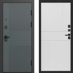 Входная дверь Termo-Door Селект - Горизонт белый