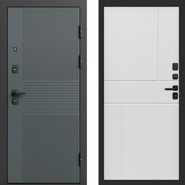 Входная дверь Termo-Door Селект - Горизонт белый