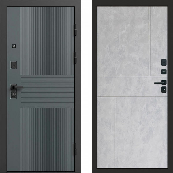 Входная дверь Termo-Door Селект - Горизонт бетон светлый