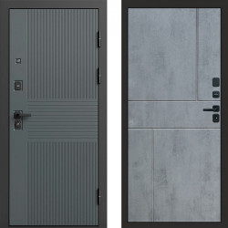 Входная дверь Termo-Door Селект - Горизонт бетон темный