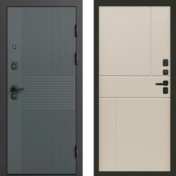 Входная дверь Termo-Door Селект - Горизонт Слоновая кость