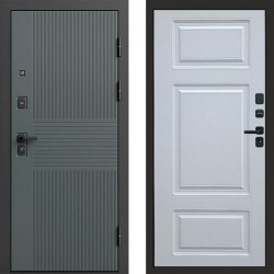 Входная дверь Termo-Door Селект - Лион Белый софт