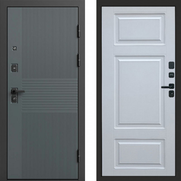 Входная дверь Termo-Door Селект - Лион Белый софт