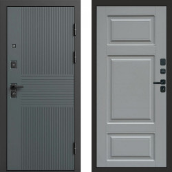 Входная дверь Termo-Door Селект - Лион Grey софт