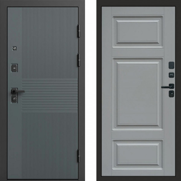 Входная дверь Termo-Door Селект - Лион Grey софт