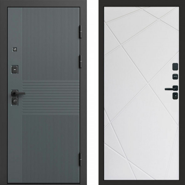 Входная дверь Termo-Door Селект - Лучи белый