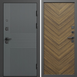 Входная дверь Termo-Door Селект - Плаза Елочка Орех