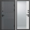 Входная дверь Termo-Door Селект - Зеркало Фацет Белый софт