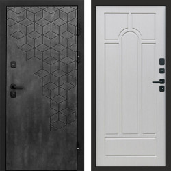 Входная дверь Termo-Door Спейс Бетон Патина - Арка лиственница