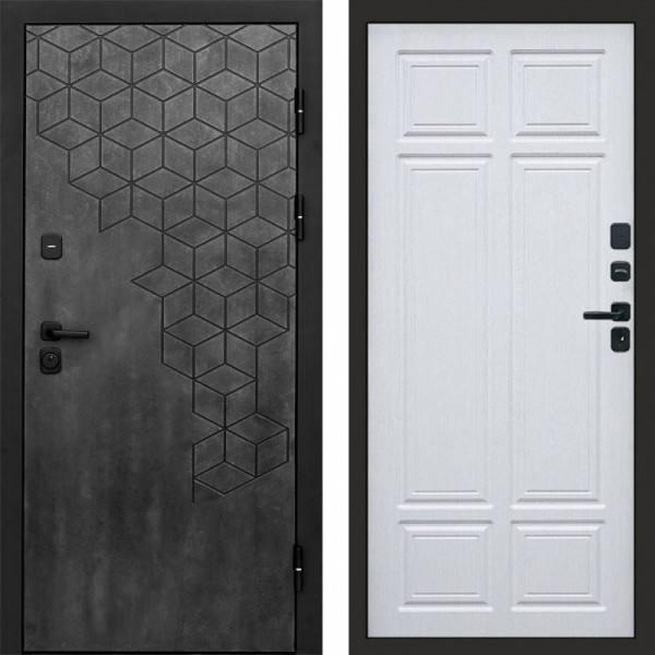 Входная дверь Termo-Door Спейс Бетон Патина - Без серии Лиственница премиум