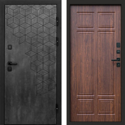 Входная дверь Termo-Door Спейс Бетон Патина - Без серии Орех премиум
