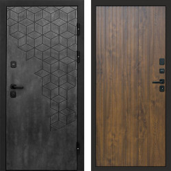Входная дверь Termo-Door Спейс Бетон Патина - Flat Дуб