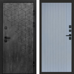 Входная дверь Termo-Door Спейс Бетон Патина - Flat Grey софт