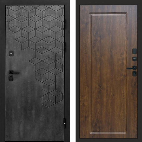 Входная дверь Termo-Door Спейс Бетон Патина - Гранд Дуб