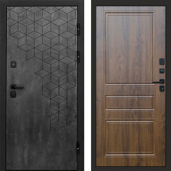 Входная дверь Termo-Door Спейс Бетон Патина - Классика дуб