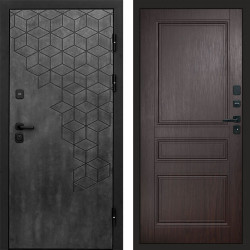 Входная дверь Termo-Door Спейс Бетон Патина - Классика венге