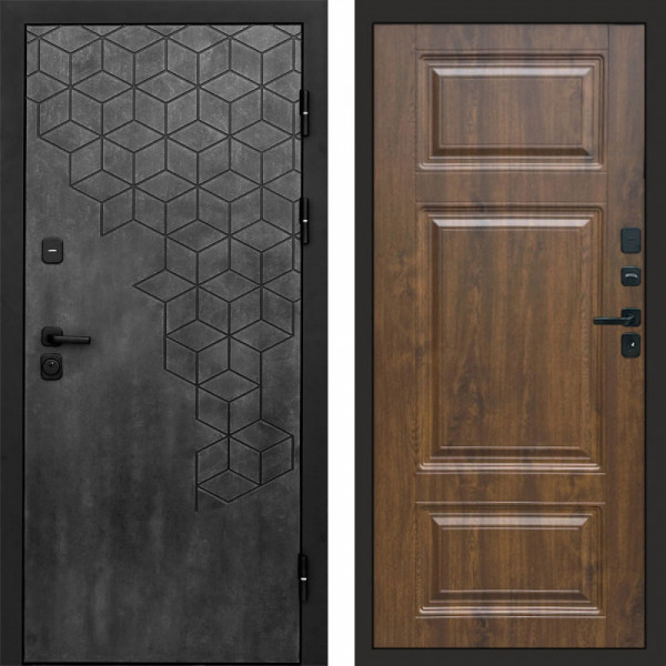 Входная дверь Termo-Door Спейс Бетон Патина - Лион Дуб