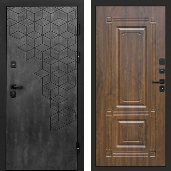 Входная дверь Termo-Door Спейс Бетон Патина - Мадрид Дуб