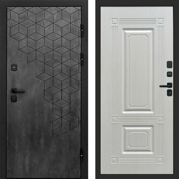 Входная дверь Termo-Door Спейс Бетон Патина - Мадрид Лиственница