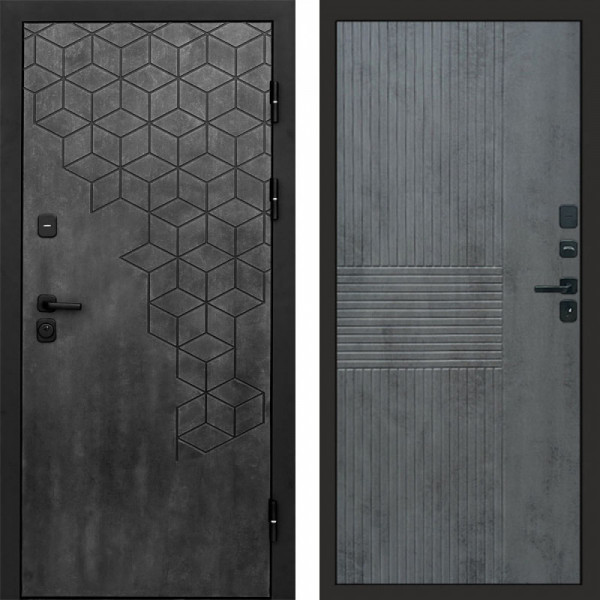 Входная дверь Termo-Door Спейс Бетон Патина - Мастино Бетон темный
